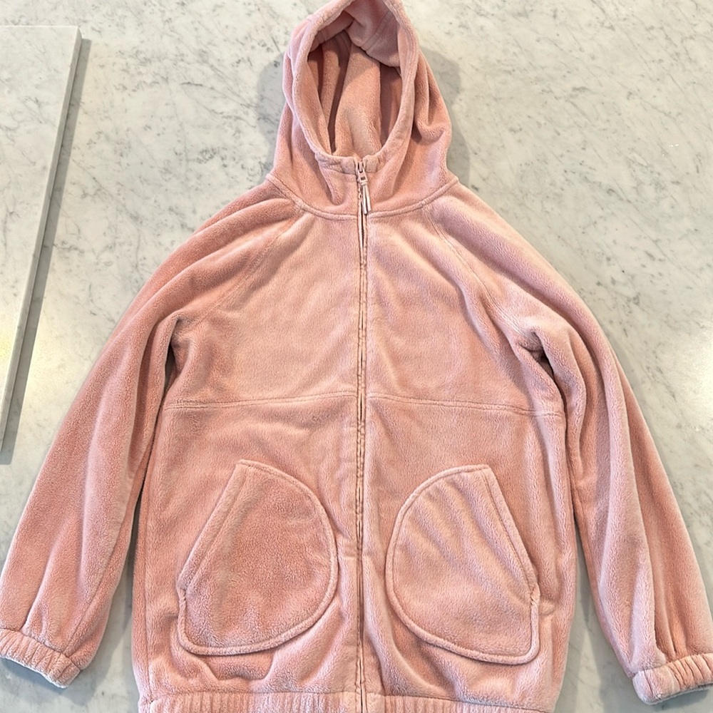 Athleta Girl’s Pink Hoodie, size XL 14